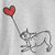 Boston Terrier - Heart String