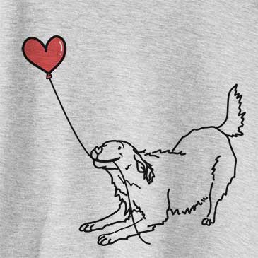 Golden Retriever - Heart String