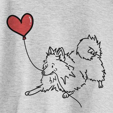 Pomeranian - Heart String