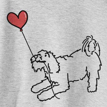 Terrier Mix - Heart String