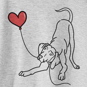 Weimaraner - Heart String