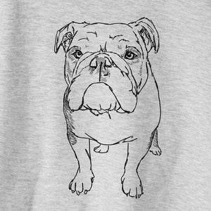 Doodled Henry the English Bulldog