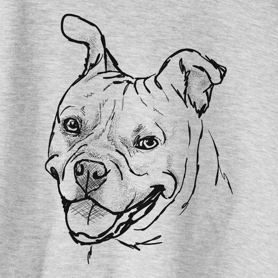 Doodled Happy Koda Bear the Pitbull Mix