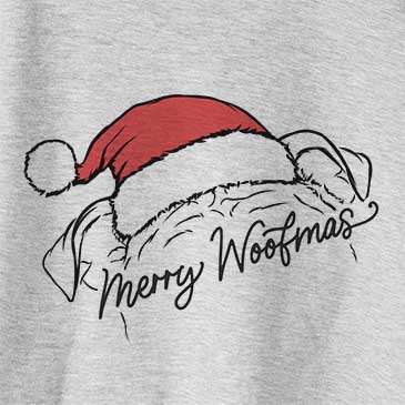 Merry Woofmas - Bulldog