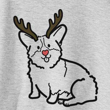 Red Nose Millie the Pembroke Welsh Corgi