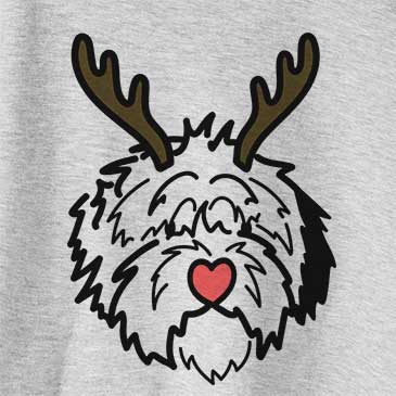 Red Nose Penny the Old English Sheepdog