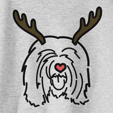 Red Nose Stan the Tibetan Mastiff