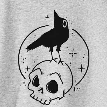 Skull Raven