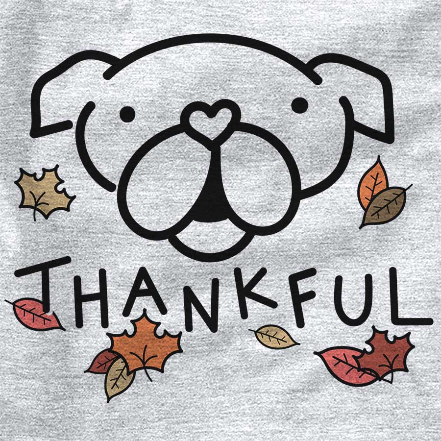 Thankful English Bulldog