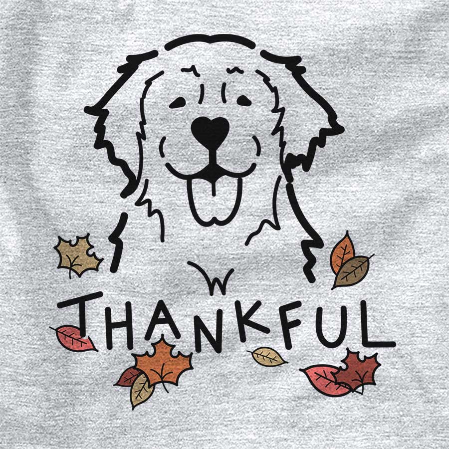 Thankful Golden Retriever