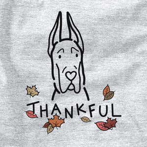 Thankful Great Dane with Cropped Ears