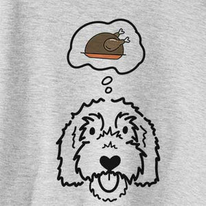 Turkey Thoughts Gus the Goldendoodle