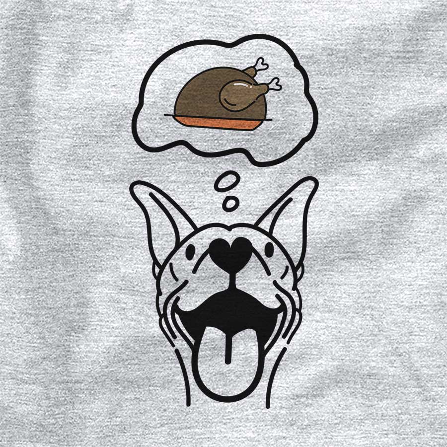 Turkey Thoughts Merlin the Basenji