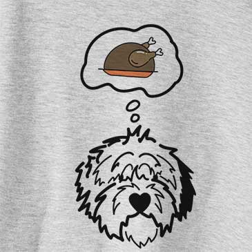 Turkey Thoughts Penny the Old English Sheepdog