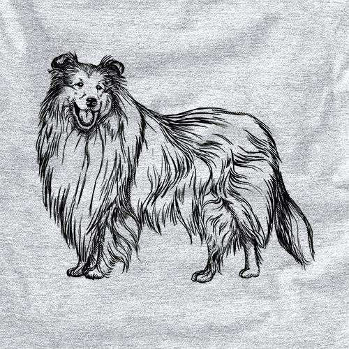 Halftone Rough Collie