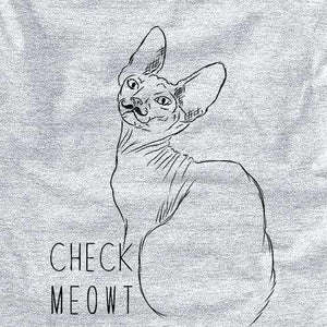 Check Meowt - Sphynx Cat