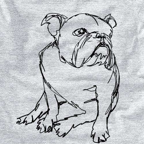 Doodled English Bulldog