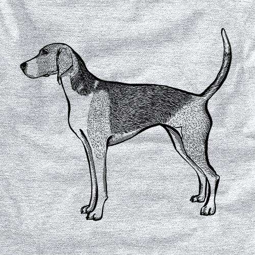 Halftone American Fox Hound