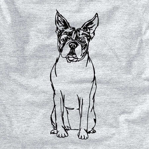 Doodled Boston Terrier