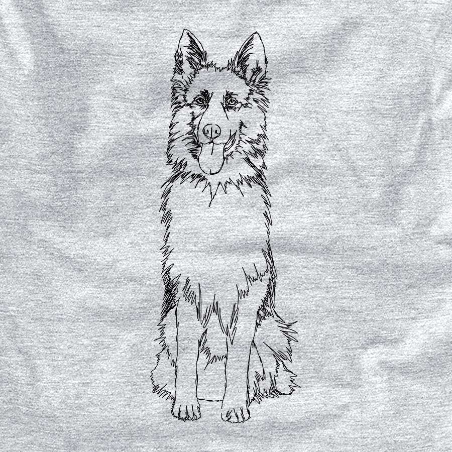 Doodled German Shepherd