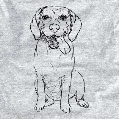 Doodled Bernie the Beagle