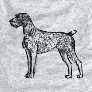 Halftone German Wirehaired Pointer