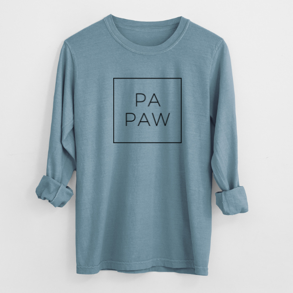 Papaw Boxed - 2 Lines - Heavyweight 100% Cotton Long Sleeve