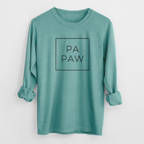 Papaw Boxed - 2 Lines - Heavyweight 100% Cotton Long Sleeve