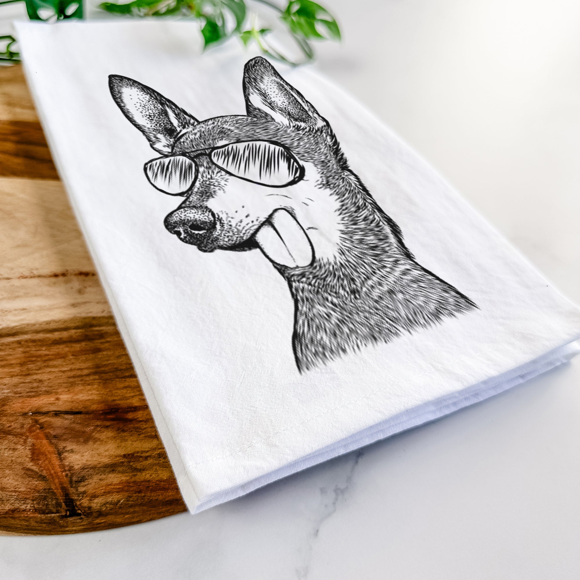 Aaron the Chihuahua Tea Towel