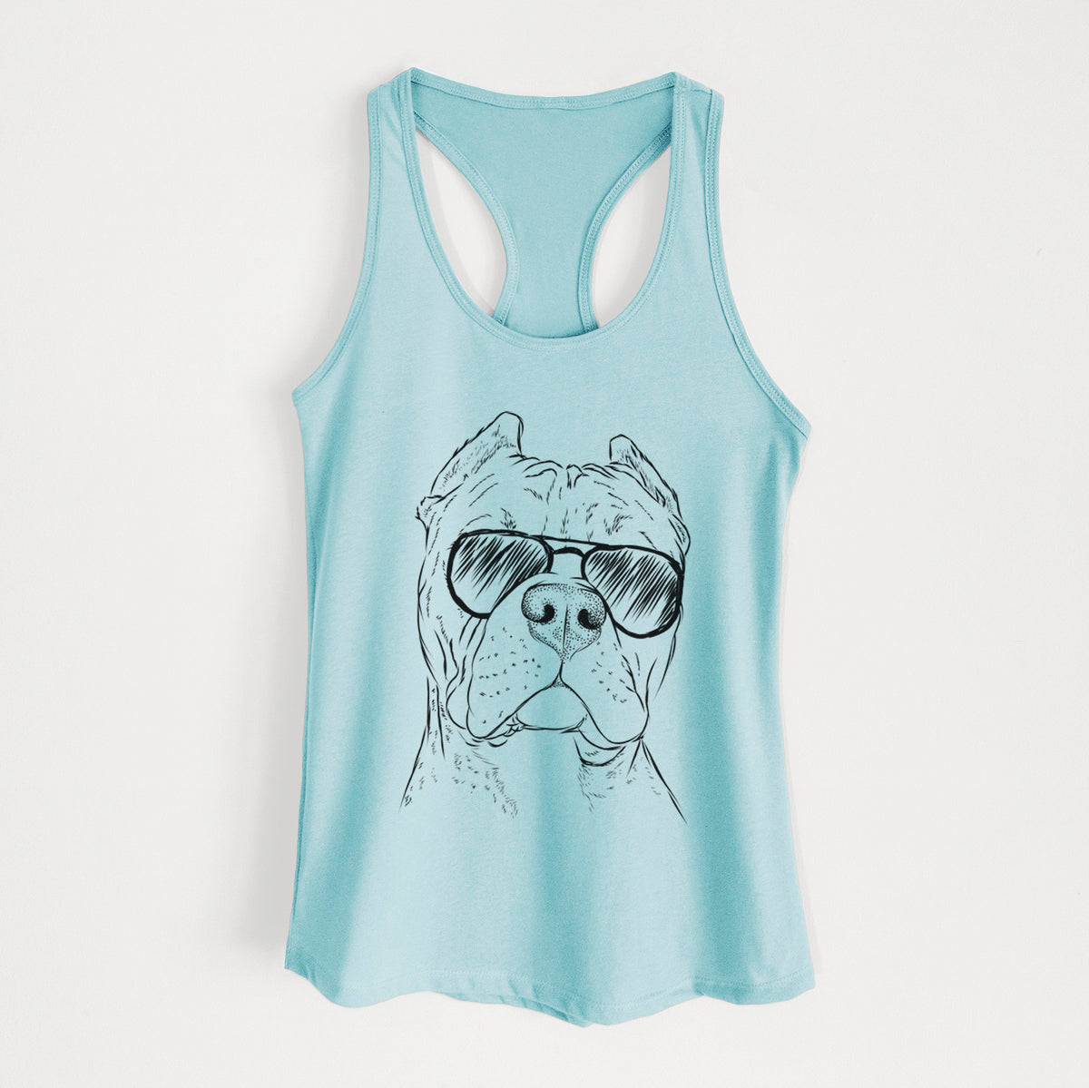 Bam Bam the Pitbull - Women's Racerback Tanktop