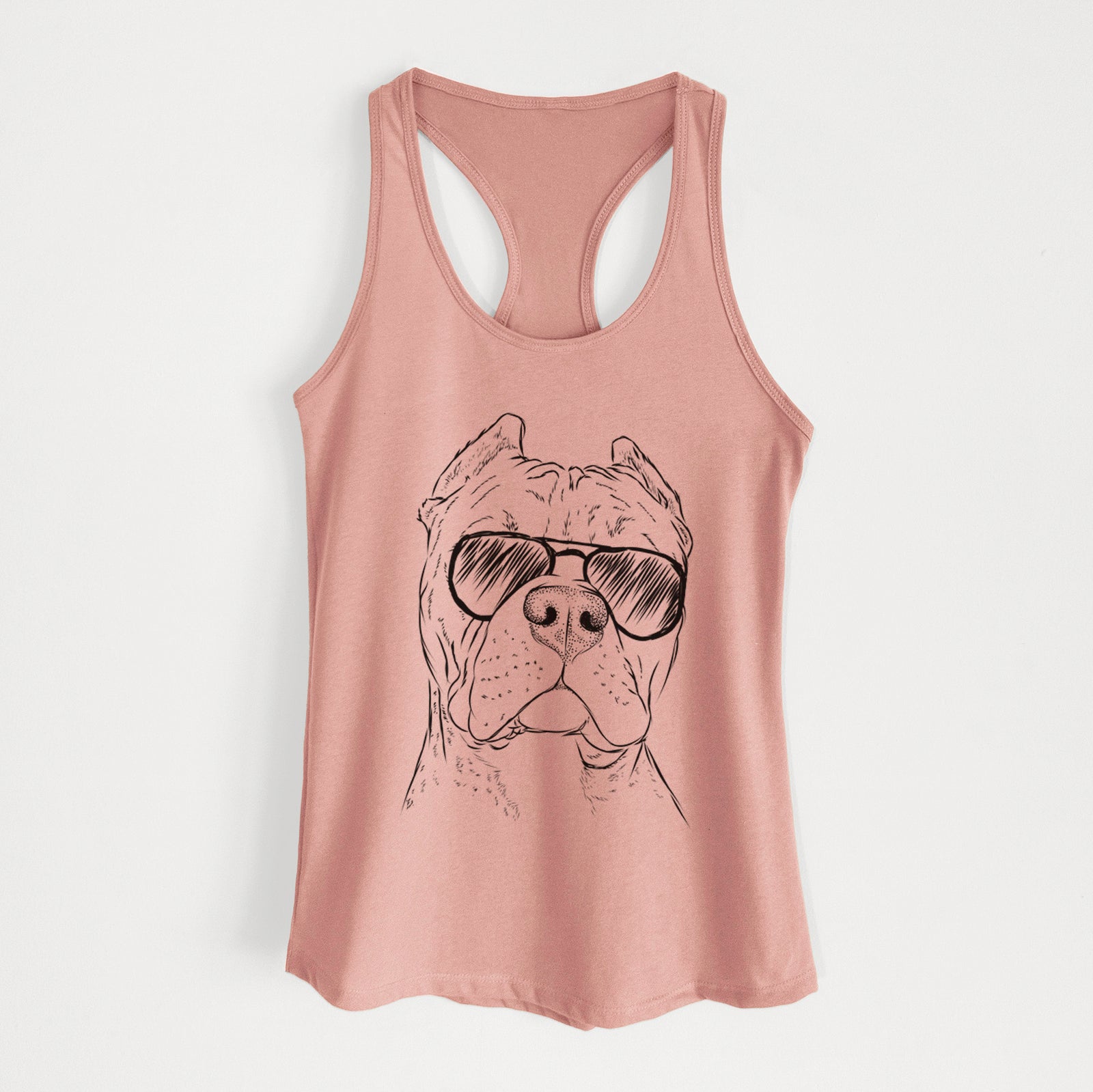 Bam Bam the Pitbull - Women's Racerback Tanktop
