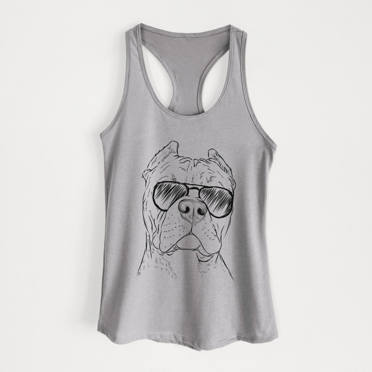 Bam Bam the Pitbull - Women's Racerback Tanktop