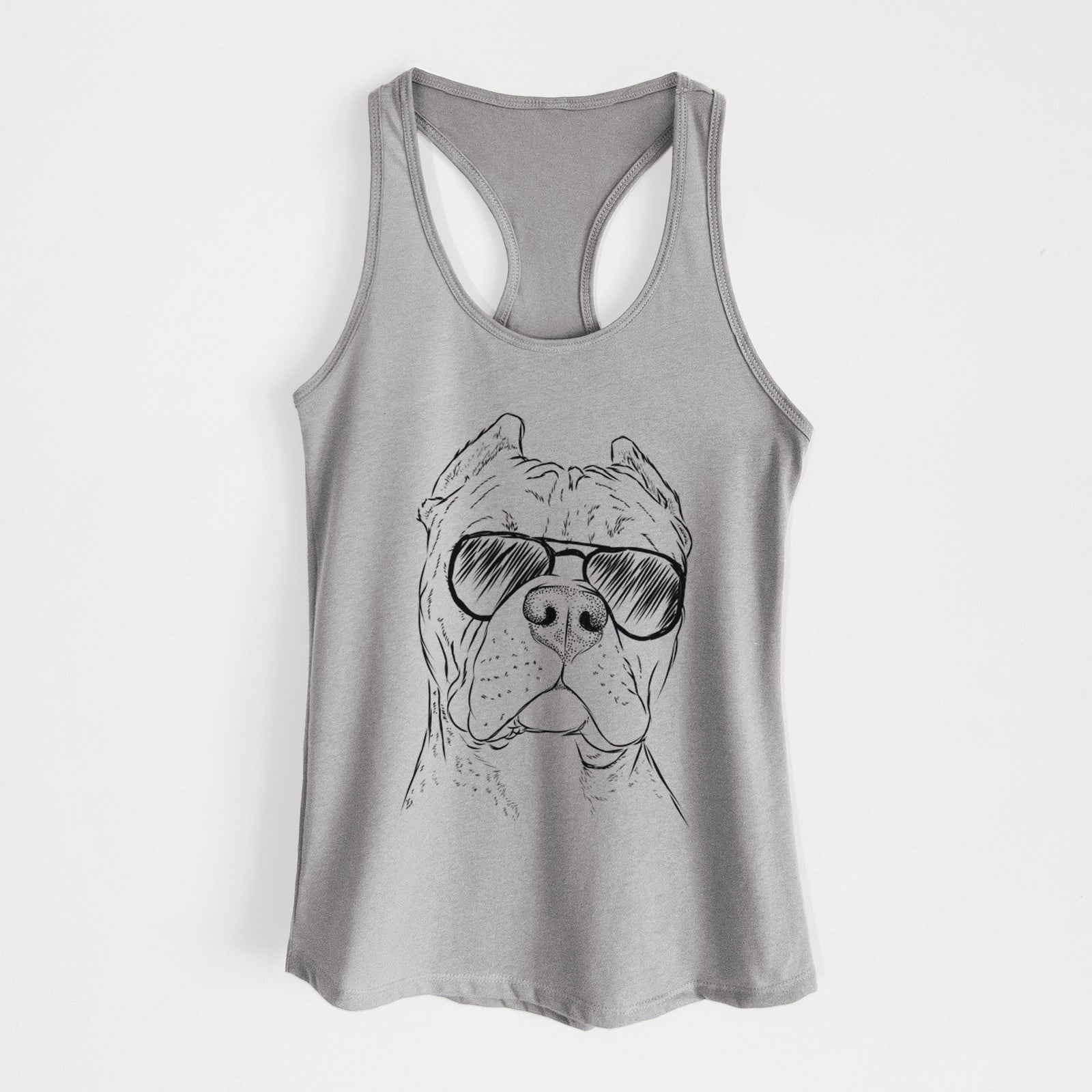 Bam Bam the Pitbull - Women's Racerback Tanktop