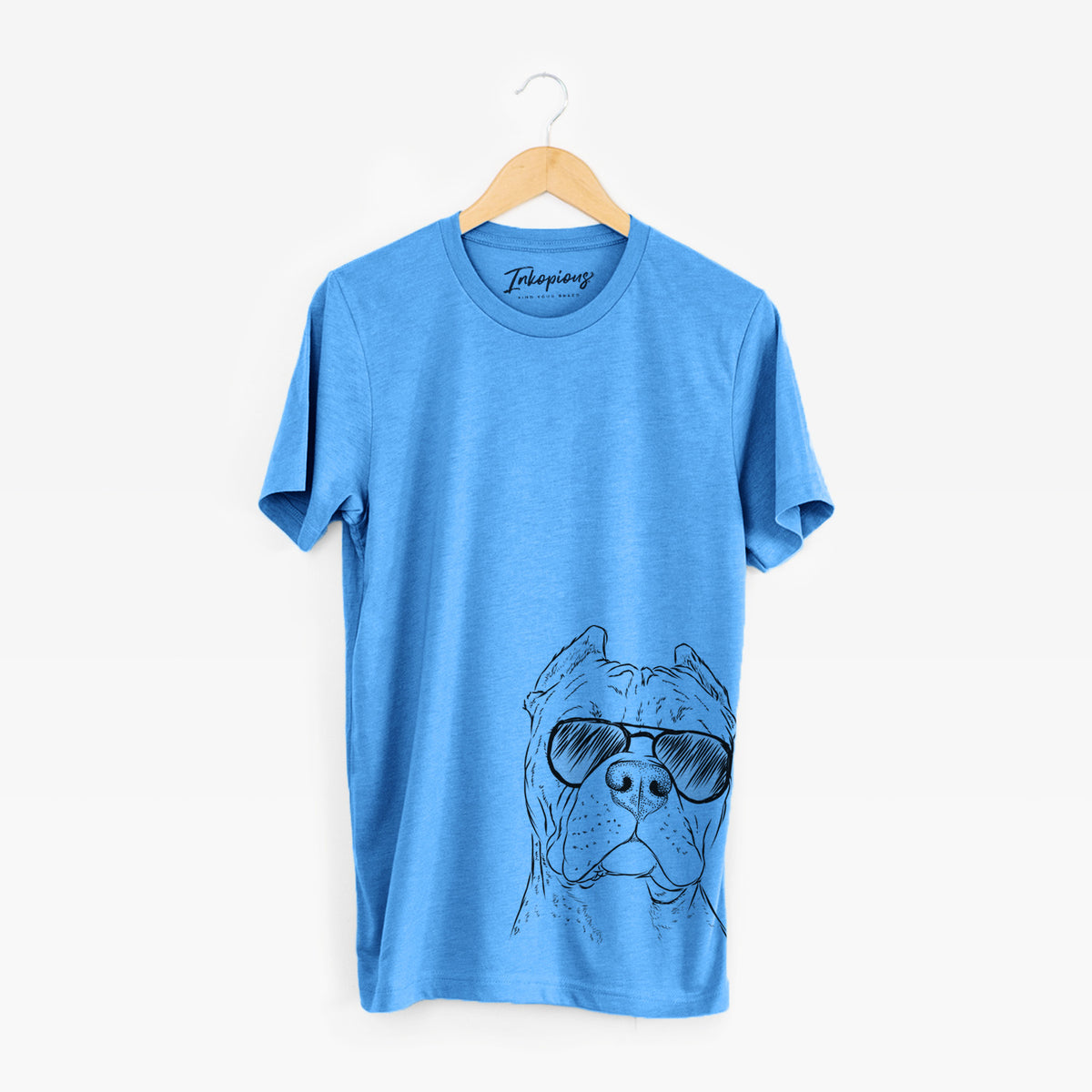 Aviator Bam Bam the Pitbull - Unisex Crewneck