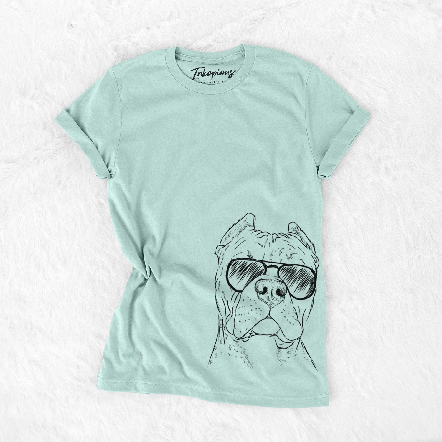 Aviator Bam Bam the Pitbull - Unisex Crewneck