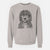 Aviator Bash the Bernedoodle - Unisex Pigment Dyed Crew Sweatshirt