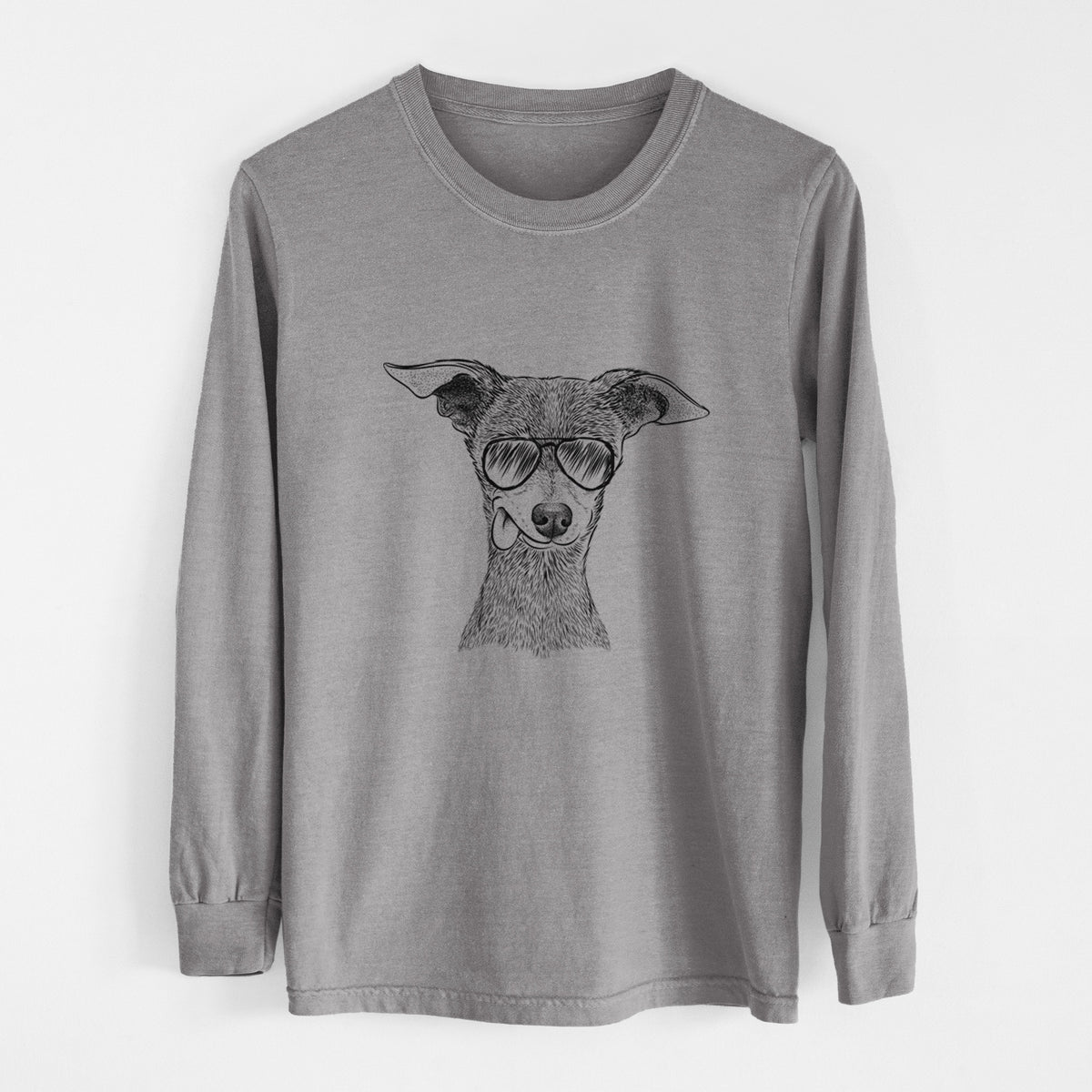 Aviators Bebe the Chihuahua - Heavyweight 100% Cotton Long Sleeve