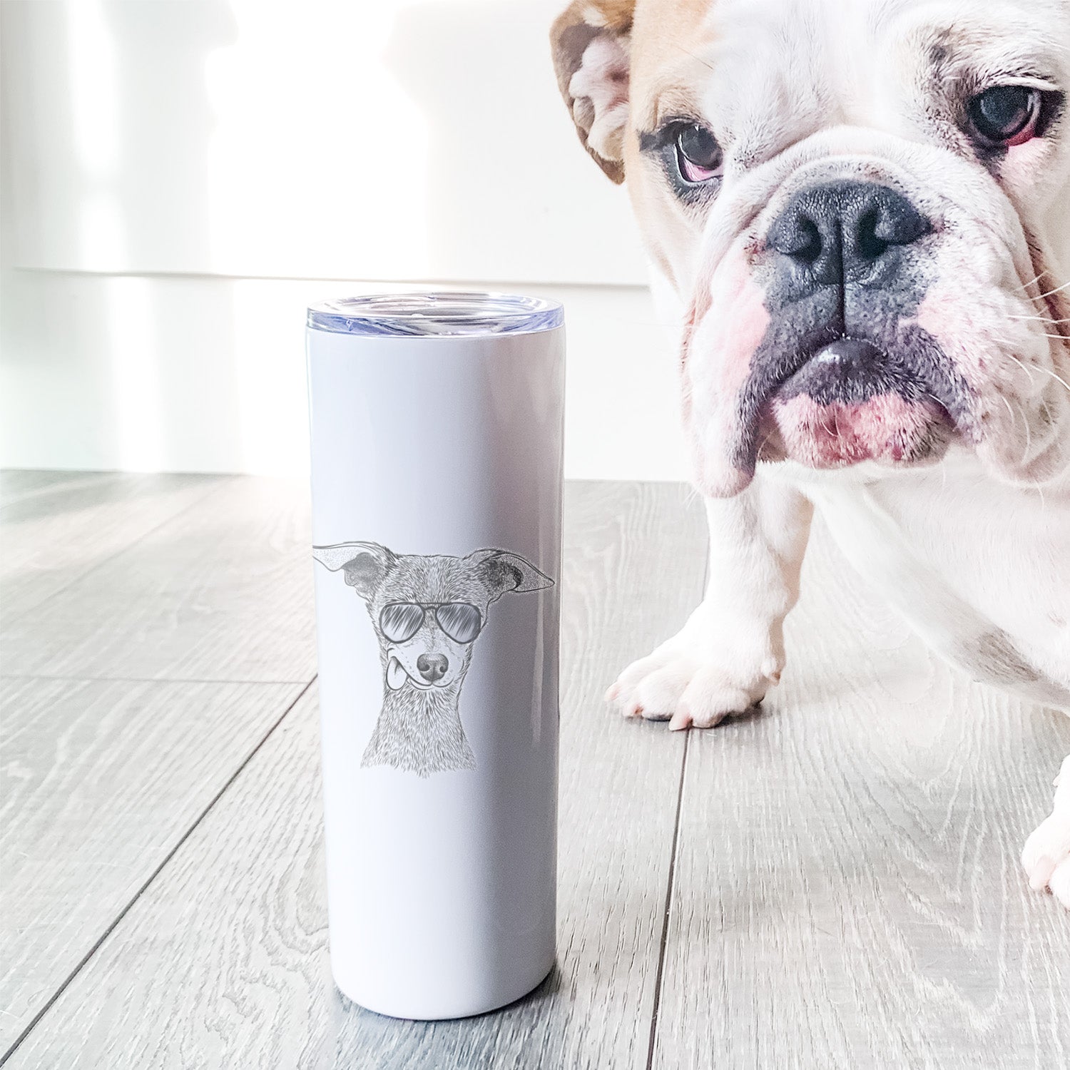 Bebe the Chihuahua - 20oz Skinny Tumbler