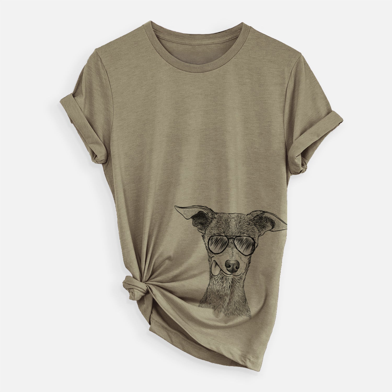 Aviator Bebe the Chihuahua - Unisex Crewneck