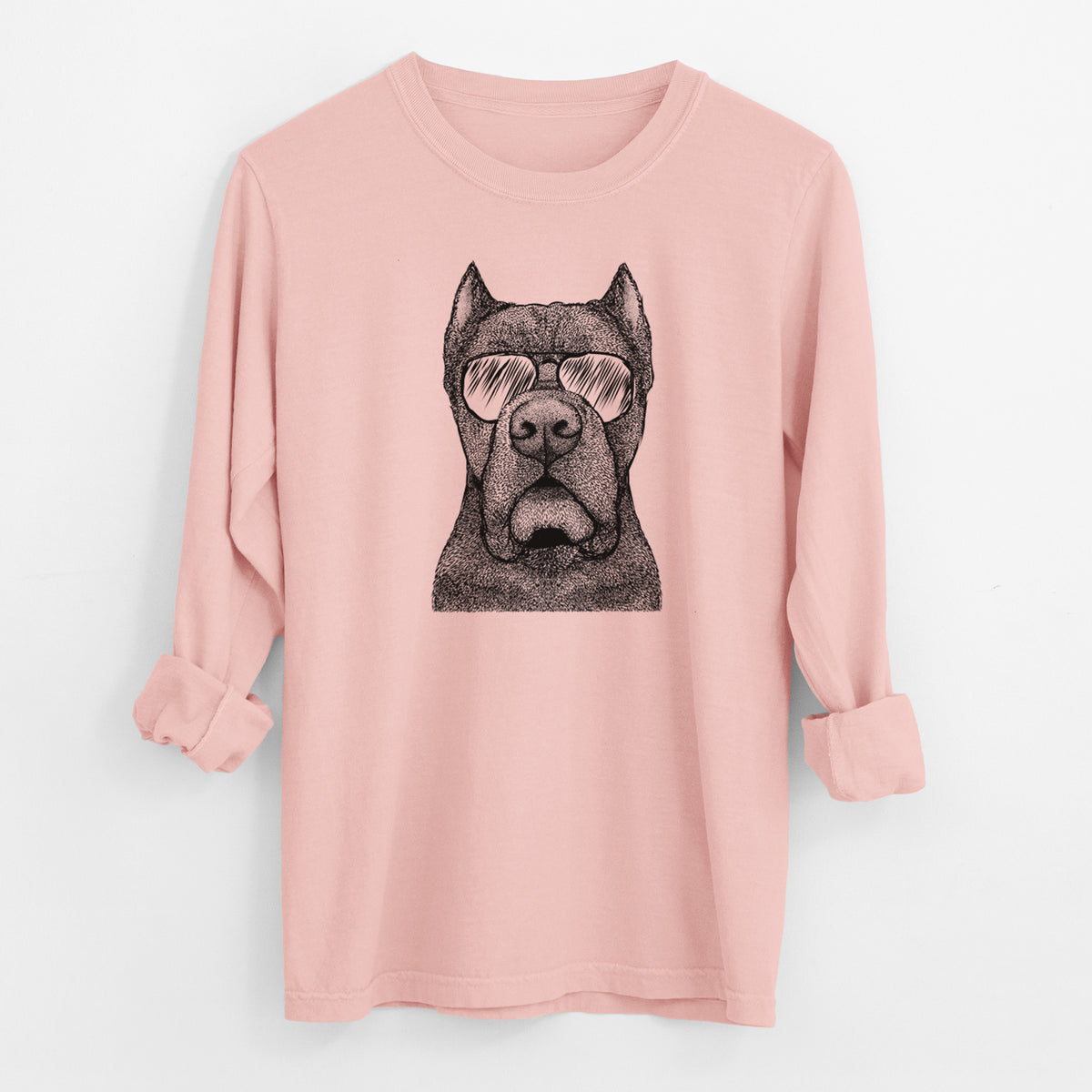Aviator Bruno the Cane Corso - Men's Heavyweight 100% Cotton Long Sleeve