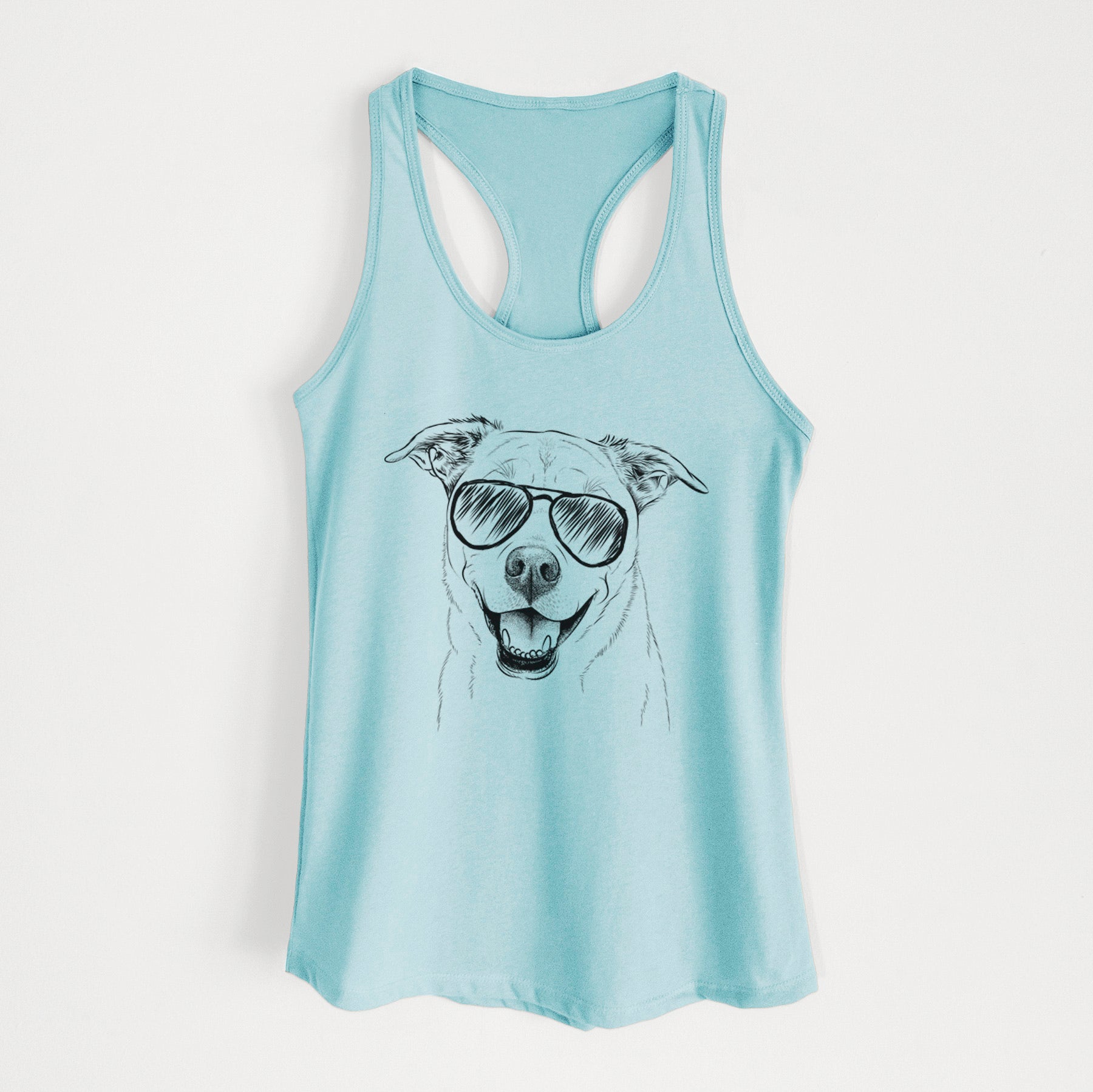 Carl the Mixed Breed - Women's Racerback Tanktop