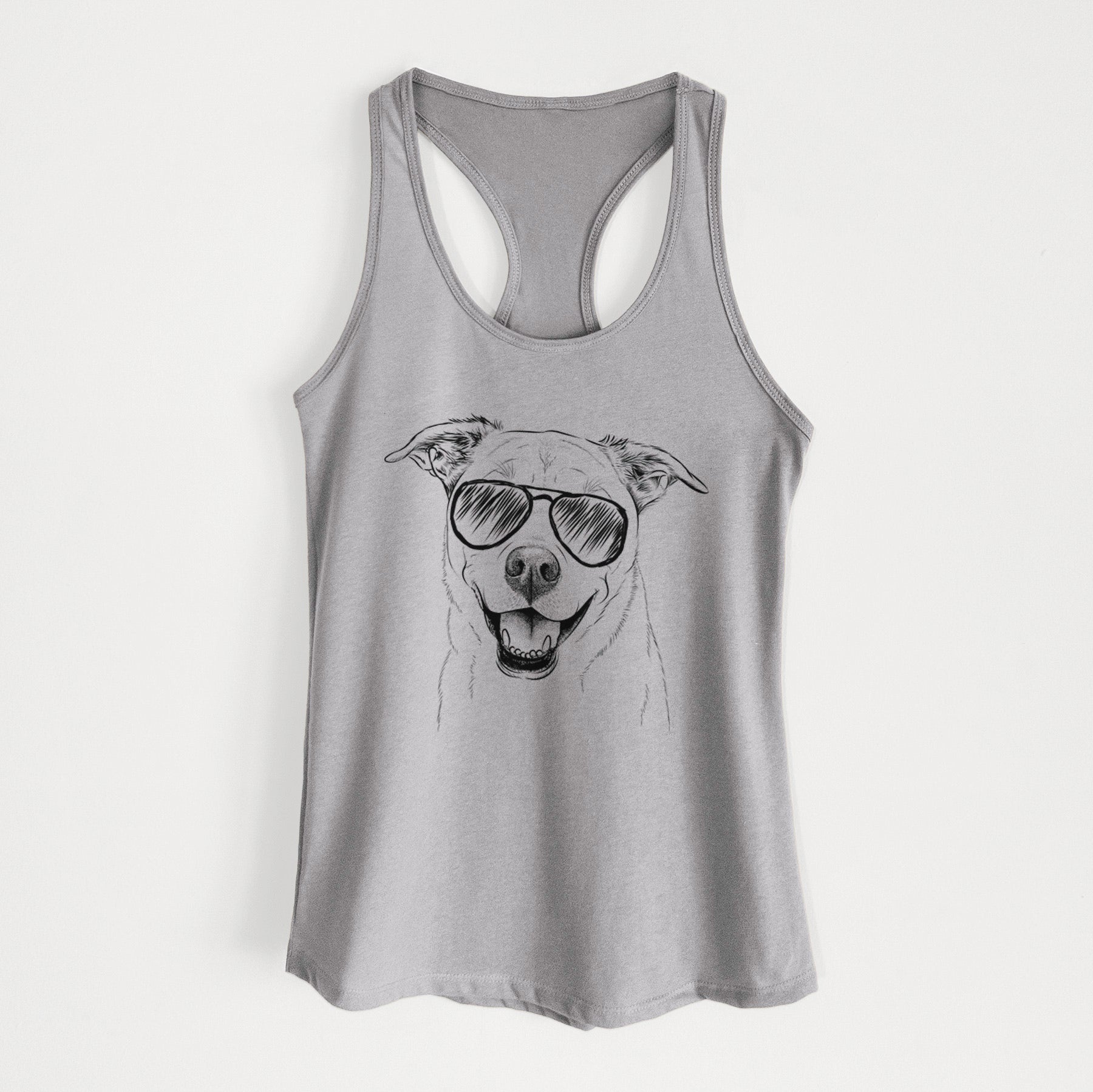 Carl the Mixed Breed - Women's Racerback Tanktop