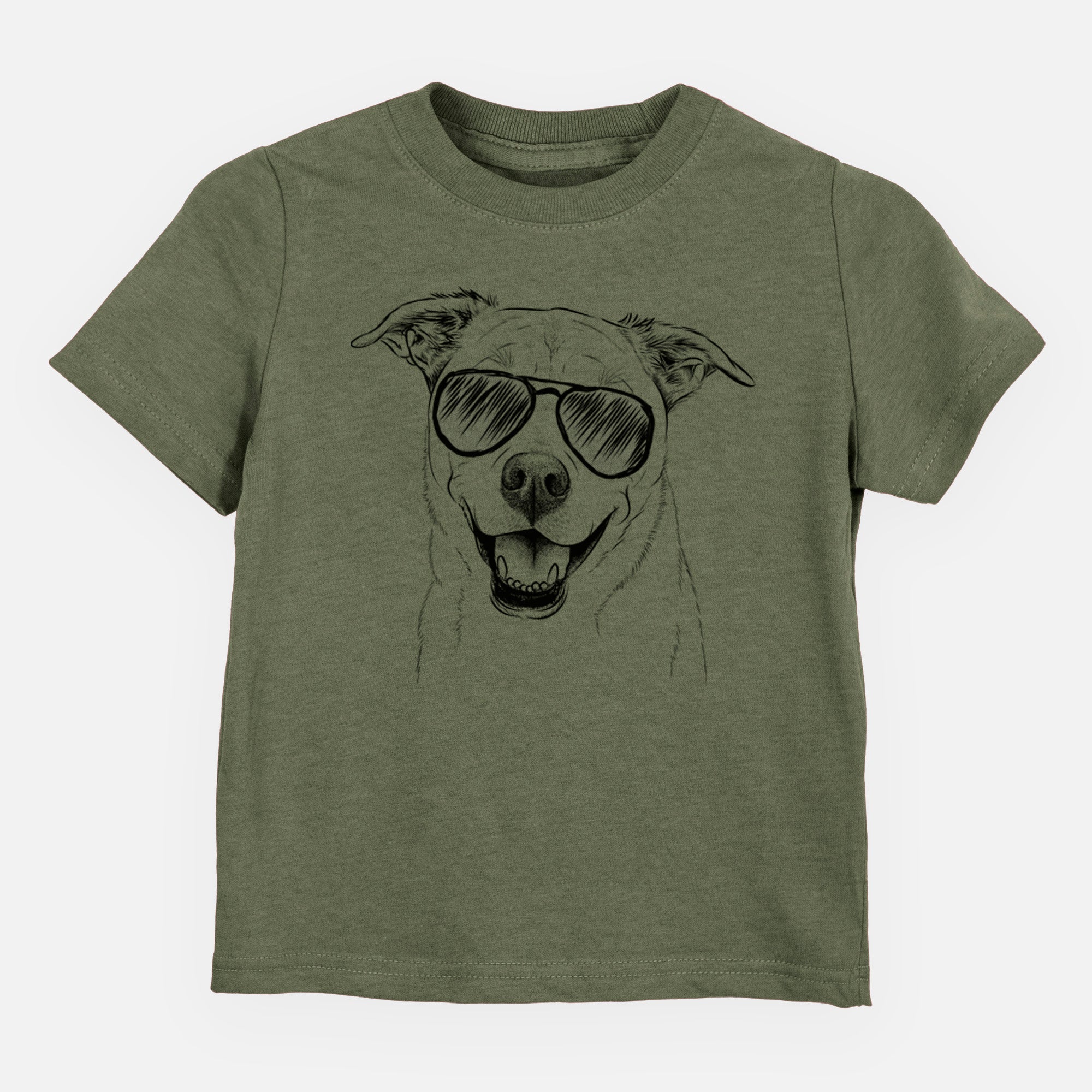 Aviator Carl the Mixed Breed - Kids/Youth/Toddler Shirt