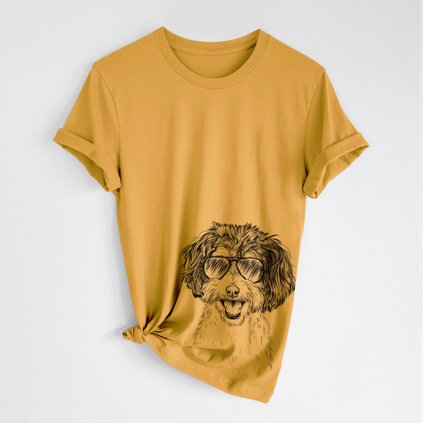 Aviator Carlos the Cavapoo - Unisex Crewneck