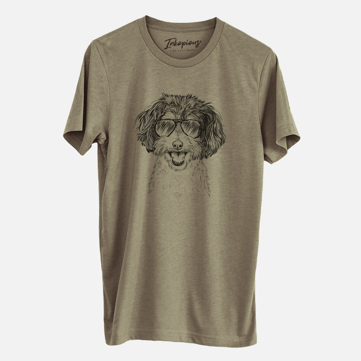 Aviator Carlos the Cavapoo - Unisex Crewneck
