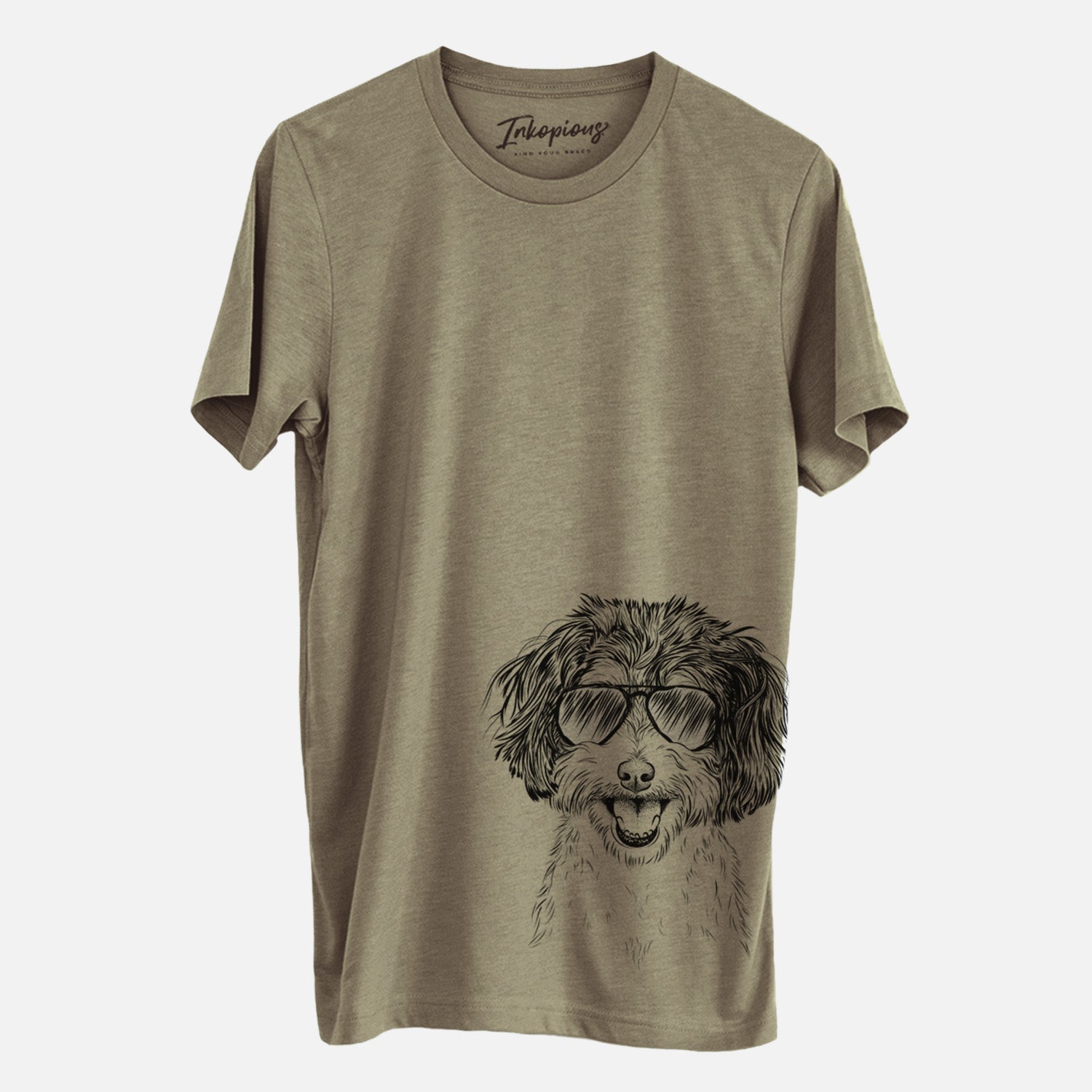 Aviator Carlos the Cavapoo - Unisex Crewneck