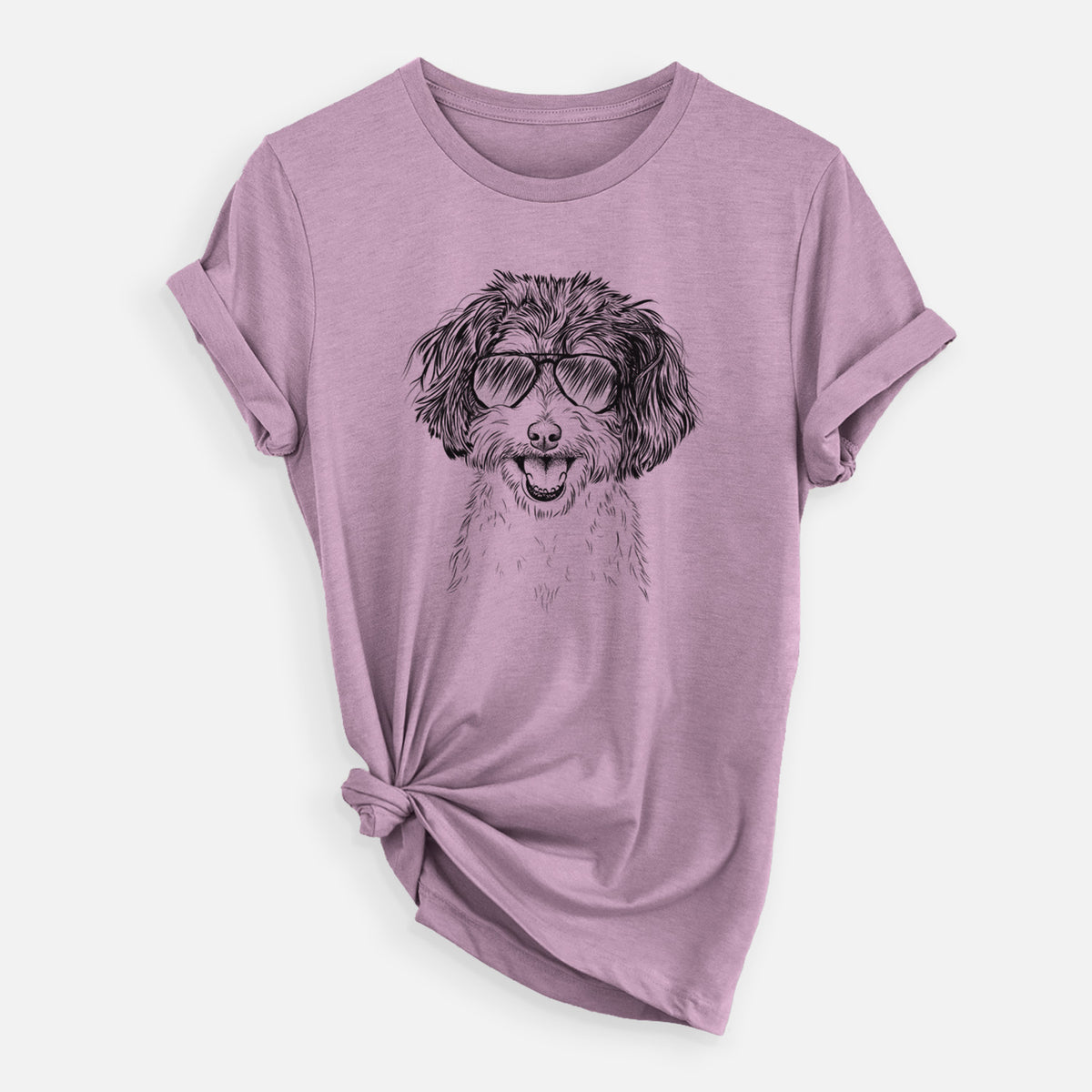 Aviator Carlos the Cavapoo - Unisex Crewneck