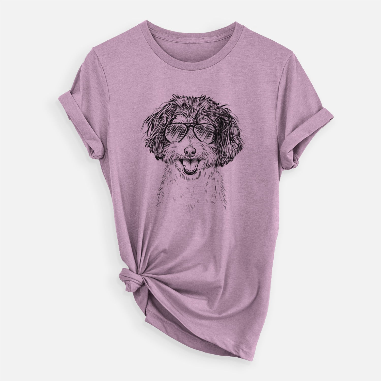 Aviator Carlos the Cavapoo - Unisex Crewneck
