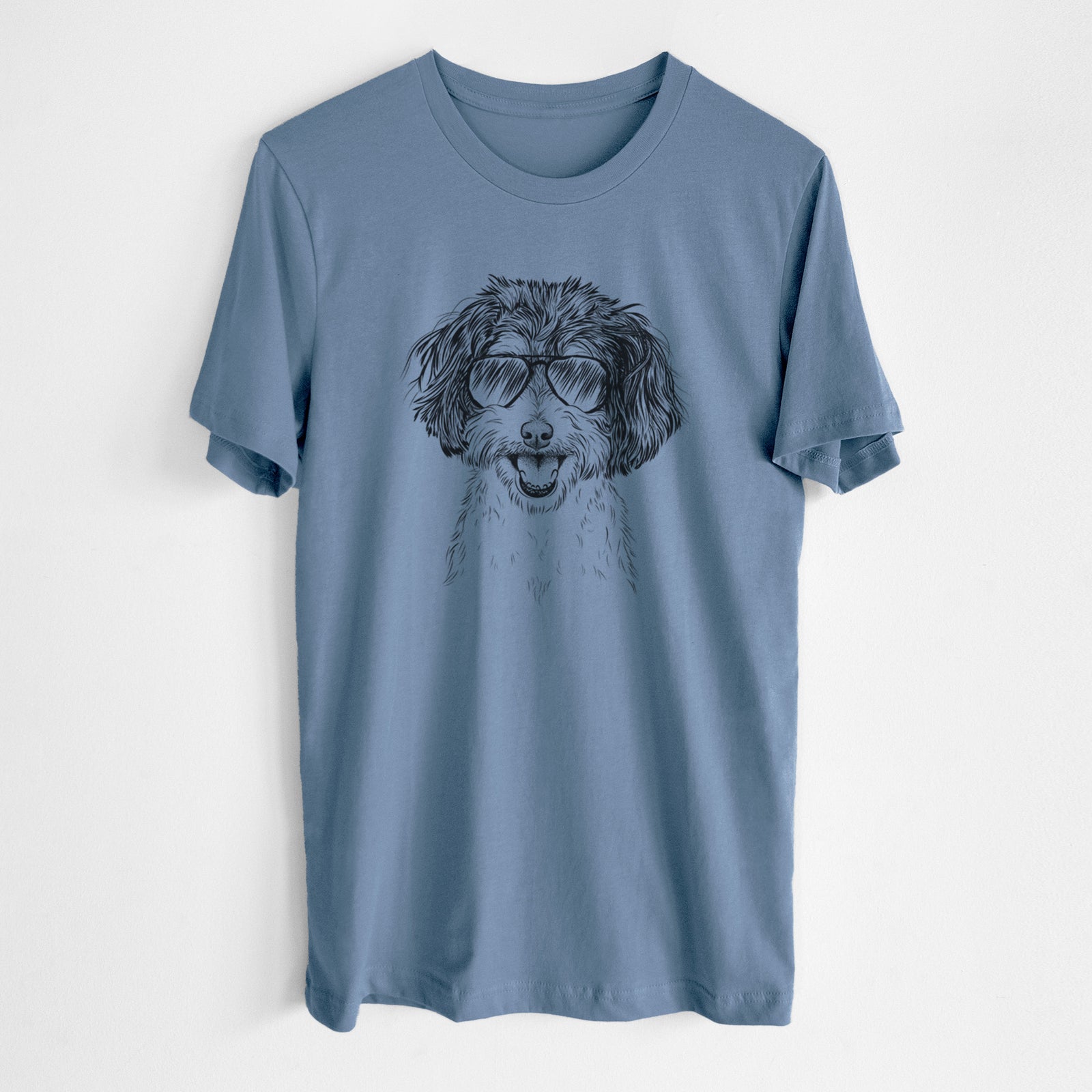 Aviator Carlos the Cavapoo - Unisex Crewneck