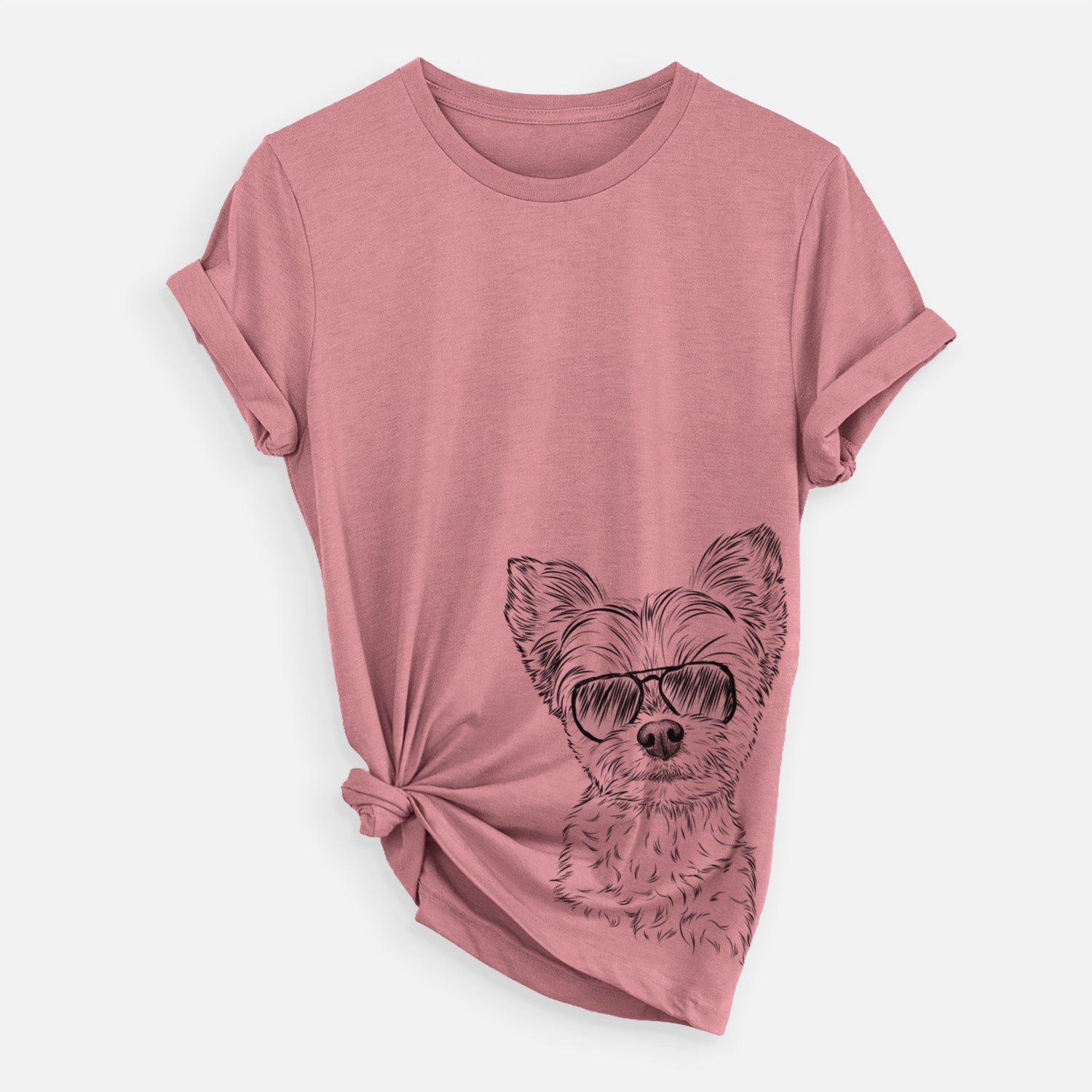 Aviator Chance the Yapper the Yorkshire Terrier - Unisex Crewneck